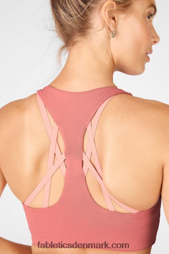 Fabletics Kvinder boost high impact sports bh PNX2T1441 støvet cedertræ/blomst