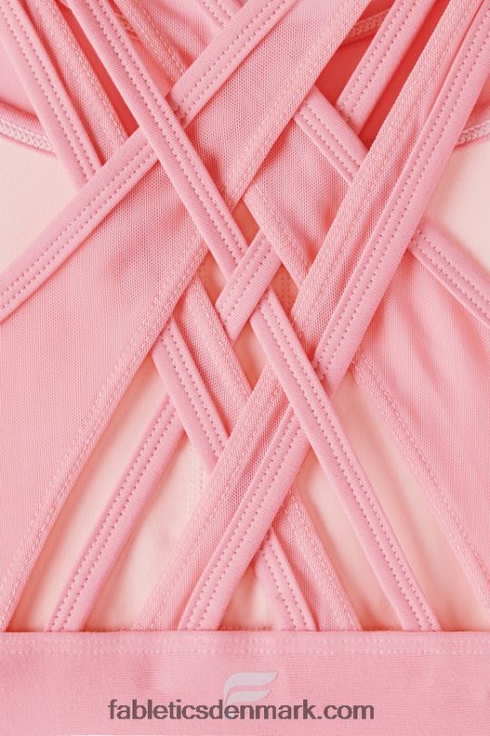 Fabletics Kvinder faye højtryks sports-bh PNX2T1383 rouge blush/pink smørcreme