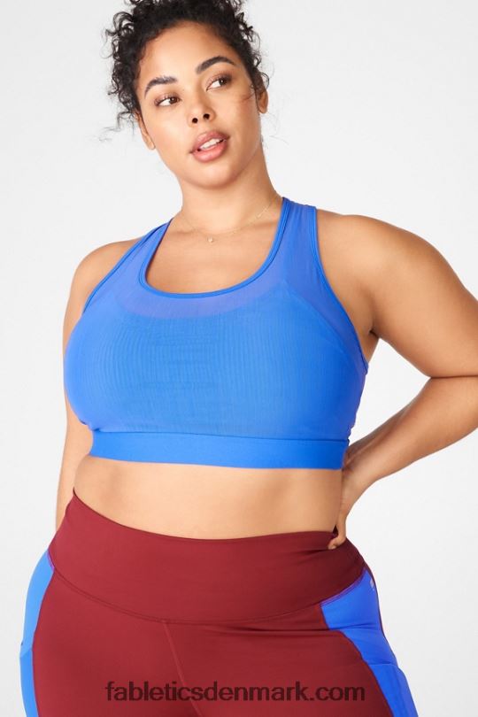 Fabletics Kvinder faye højtryks sports-bh PNX2T1392 lapis