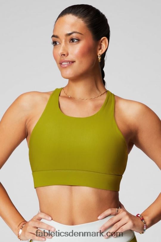 Fabletics Kvinder no-bounce sports-bh 88 PNX2T1331 olivenlund