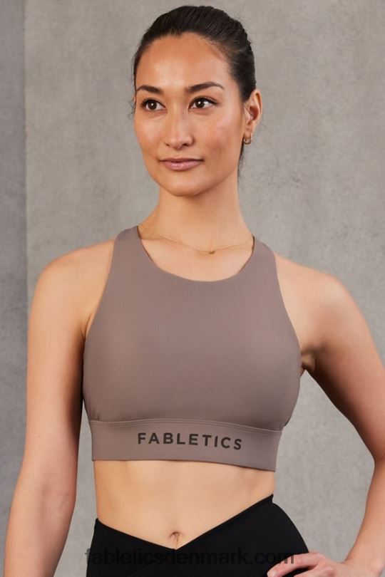 Fabletics Kvinder no-bounce sports-bh 90 PNX2T1337 røget