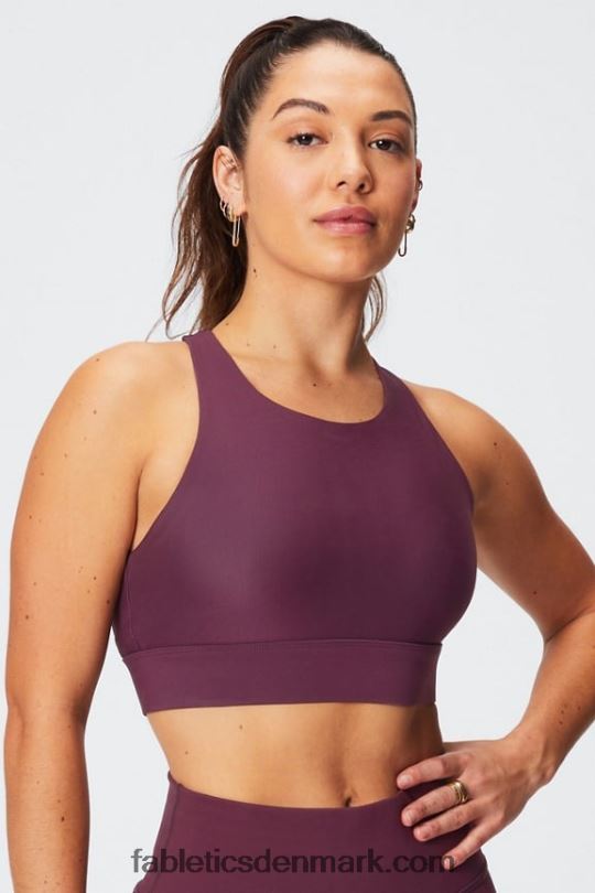 Fabletics Kvinder no-bounce sports-bh 90 PNX2T1338 bordeaux