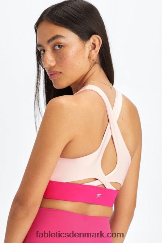 Fabletics Kvinder no-bounce sports-bh 92 PNX2T1348 opal/plys pink