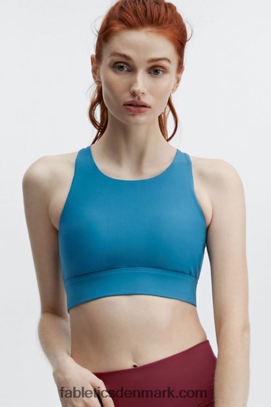 Fabletics Kvinder no-bounce sports-bh 92 PNX2T1351 havbølge
