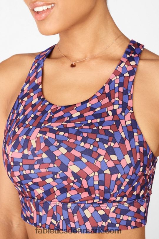 Fabletics Kvinder no-bounce sports-bh 94 PNX2T1359 marine krystallinsk
