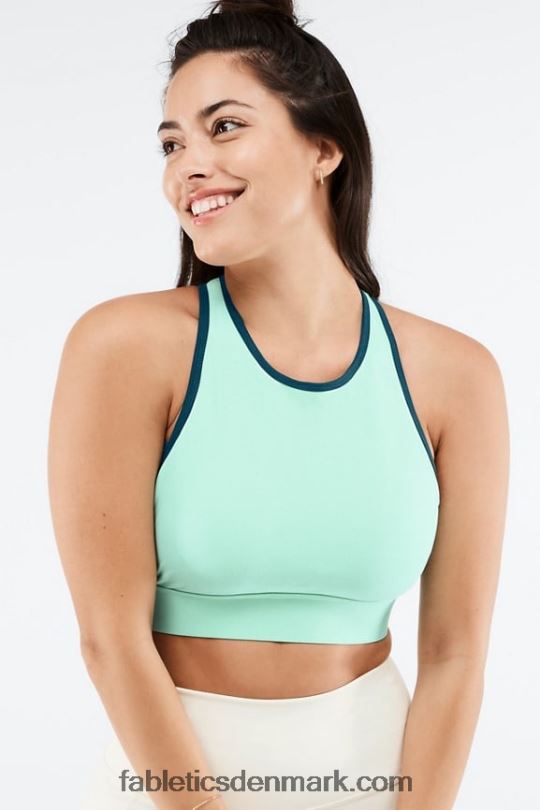 Fabletics Kvinder siena kraftig sports-bh PNX2T1431 Gulf Coast/midnatsbølge