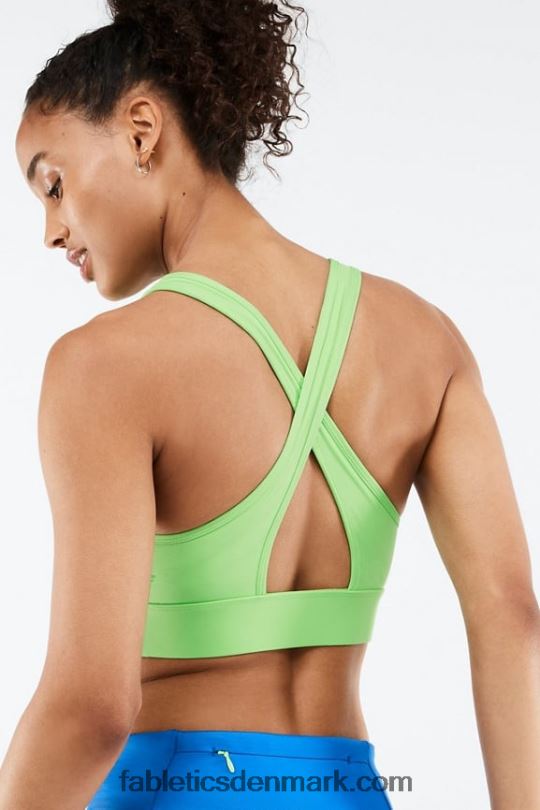 Fabletics Kvinder siena kraftig sports-bh PNX2T1432 parakit