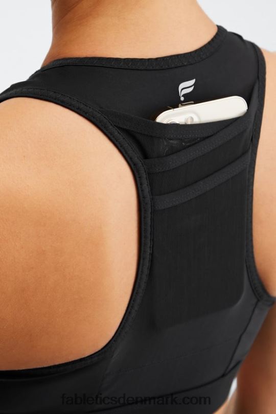 Fabletics Kvinder trinity high impact sports bh 96 PNX2T1368 sort