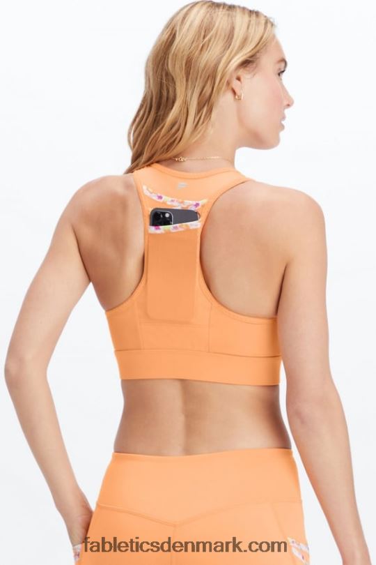 Fabletics Kvinder trinity high impact sports bh 96 PNX2T1370 morgenfrue/new wave blomstret