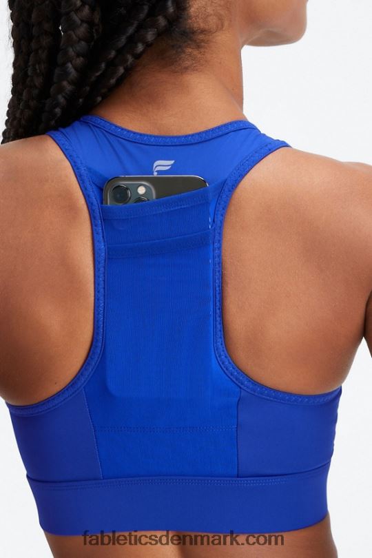 Fabletics Kvinder trinity high impact sports bh 96 PNX2T1371 klassisk blå