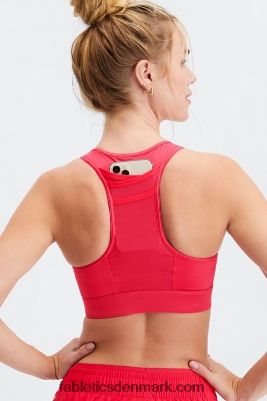 Fabletics Kvinder trinity sports-bh med høj effekt 97 PNX2T1376 læbestift rød