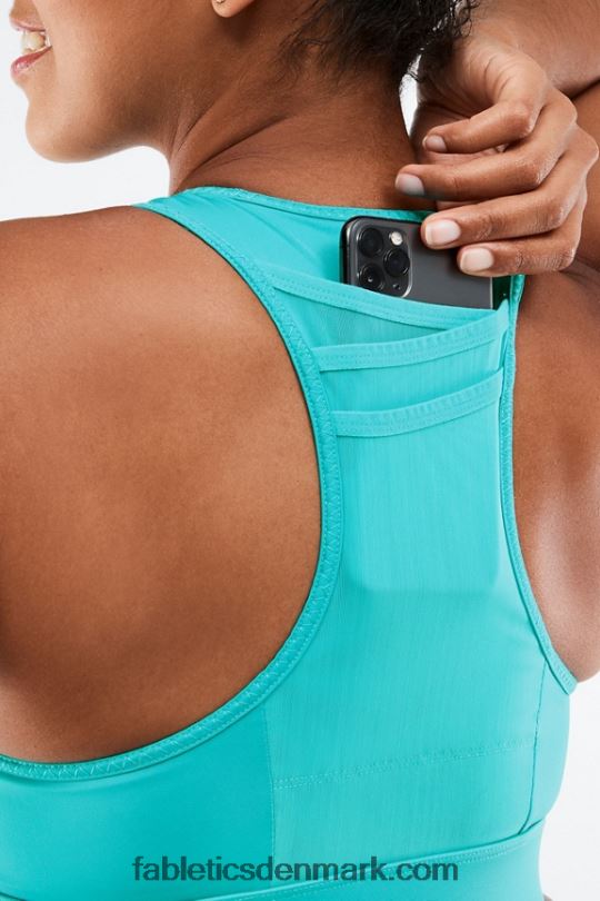 Fabletics Kvinder trinity sports-bh med høj effekt 98 PNX2T1378 aqua oase