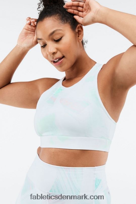 Fabletics Kvinder trinity sports-bh med høj effekt 98 PNX2T1379 indtryk/gulf coast