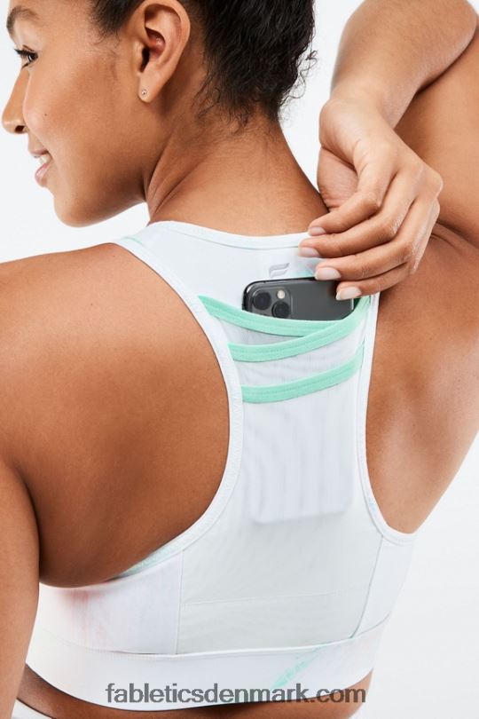 Fabletics Kvinder trinity sports-bh med høj effekt 98 PNX2T1379 indtryk/gulf coast