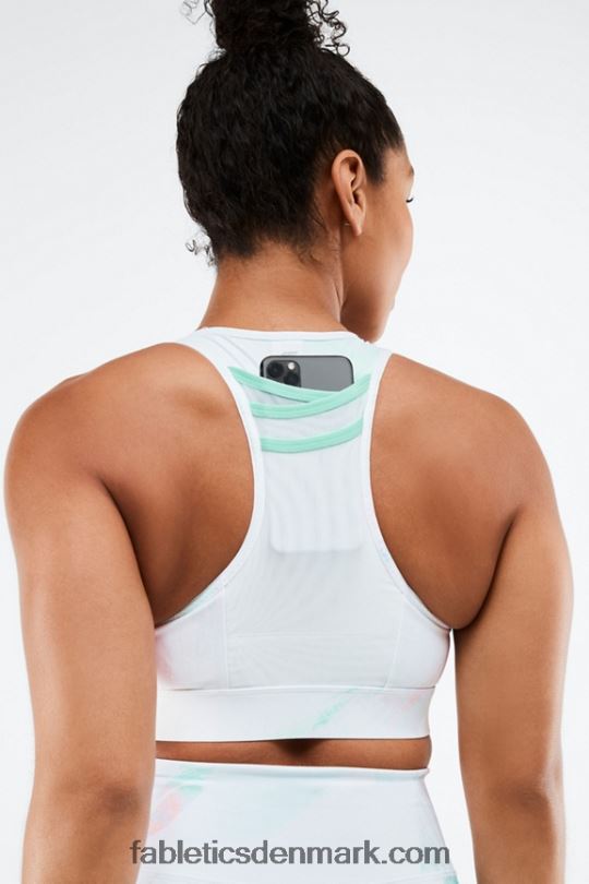 Fabletics Kvinder trinity sports-bh med høj effekt 98 PNX2T1379 indtryk/gulf coast