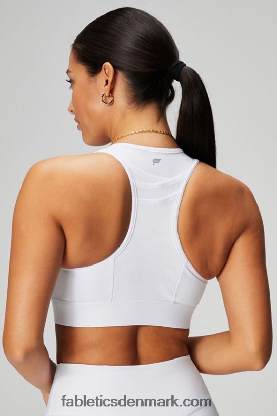 Fabletics Kvinder trinity sports-bh med høj effekt 98 PNX2T1381 klassisk hvid