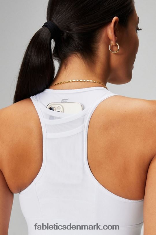 Fabletics Kvinder trinity sports-bh med høj effekt 98 PNX2T1381 klassisk hvid