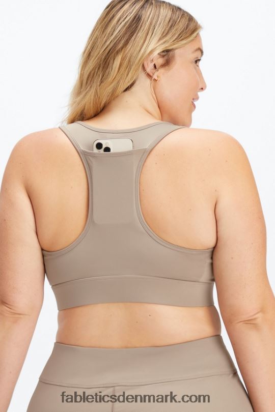 Fabletics Kvinder trinity utility sports-bh med høj effekt PNX2T1417 røg