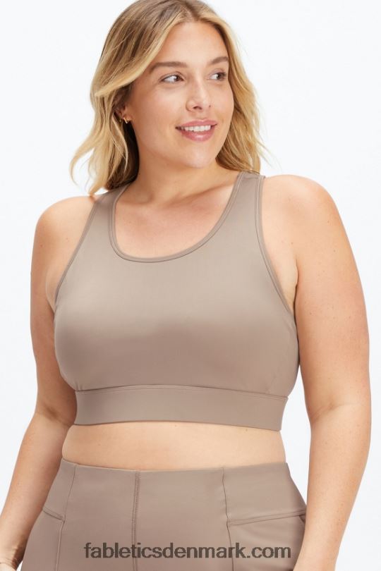 Fabletics Kvinder trinity utility sports-bh med høj effekt PNX2T1417 røg