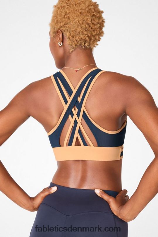 Fabletics Kvinder Faye sports-bh med medium effekt PNX2T1913 drivlandskab/torden