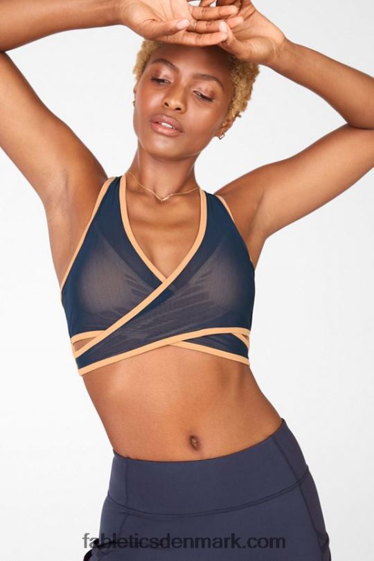 Fabletics Kvinder Faye sports-bh med medium effekt PNX2T1913 drivlandskab/torden