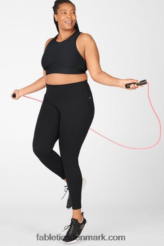Fabletics Kvinder blaar medium impact sports bh ii PNX2T1905 sort