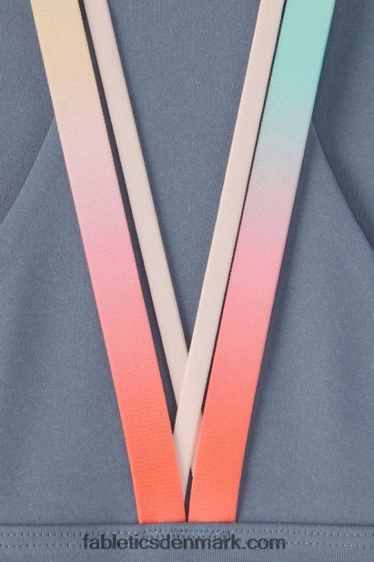 Fabletics Kvinder boost medium impact sports bh 118 PNX2T1774 stormsky/ombre hele dagen