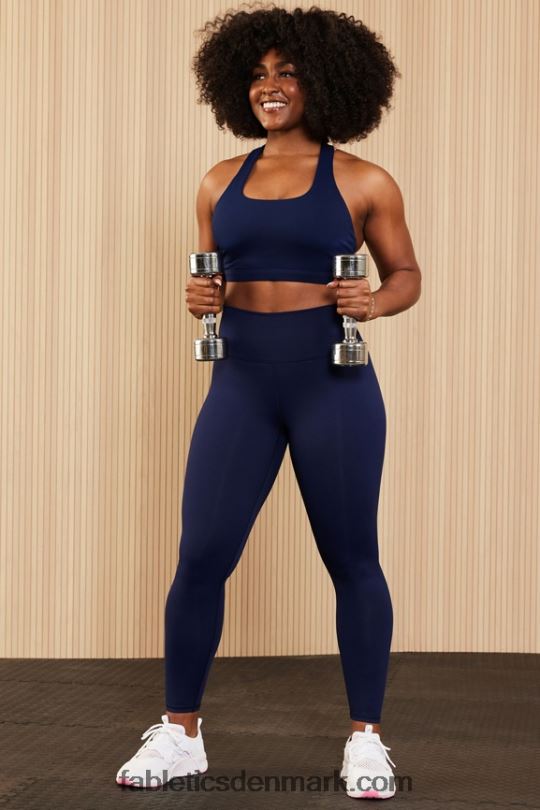 Fabletics Kvinder boost medium impact sports bh 118 PNX2T1775 dyb navy/multi
