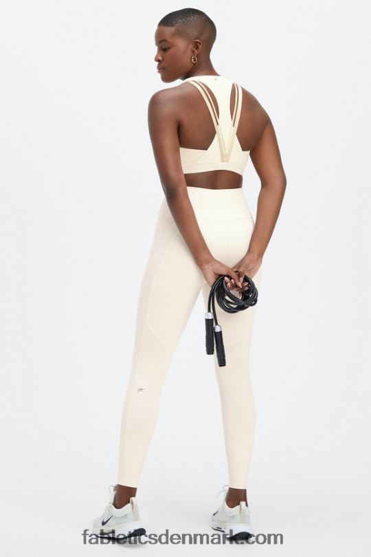 Fabletics Kvinder boost medium impact sports bh 120 PNX2T1782 hejre/guld