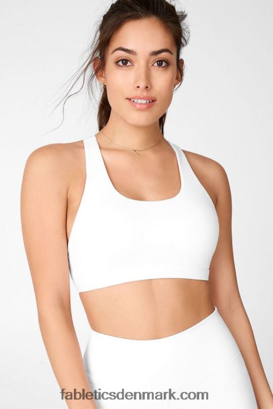 Fabletics Kvinder boost medium impact sports bh 125 PNX2T1806 hvid/multi