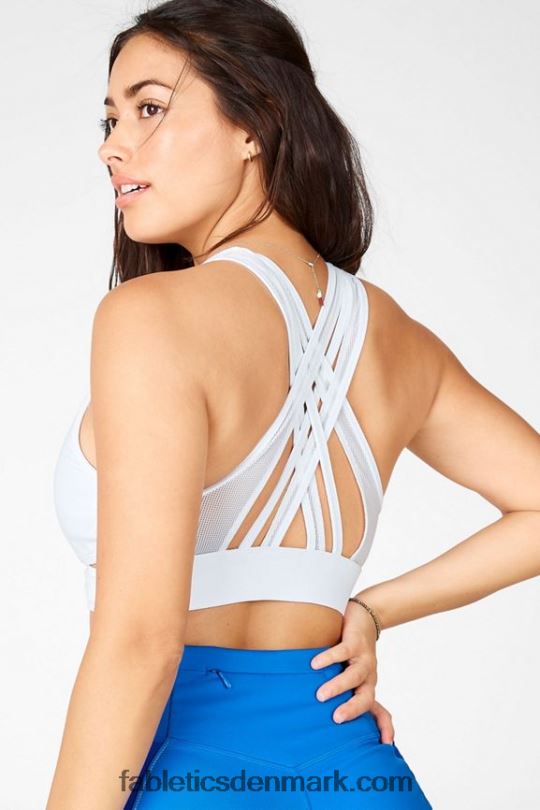 Fabletics Kvinder faye medium impact sports bh ii PNX2T1911 hvid