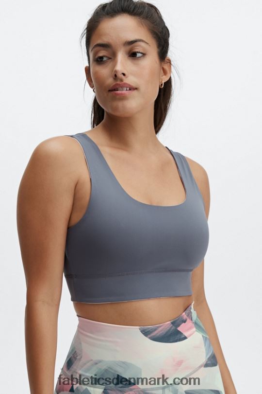 Fabletics Kvinder harlow vendbar sports-bh med medium slagkraft PNX2T1867 drømmelandskab/regnsky