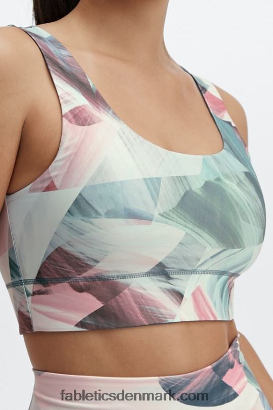 Fabletics Kvinder harlow vendbar sports-bh med medium slagkraft PNX2T1867 drømmelandskab/regnsky