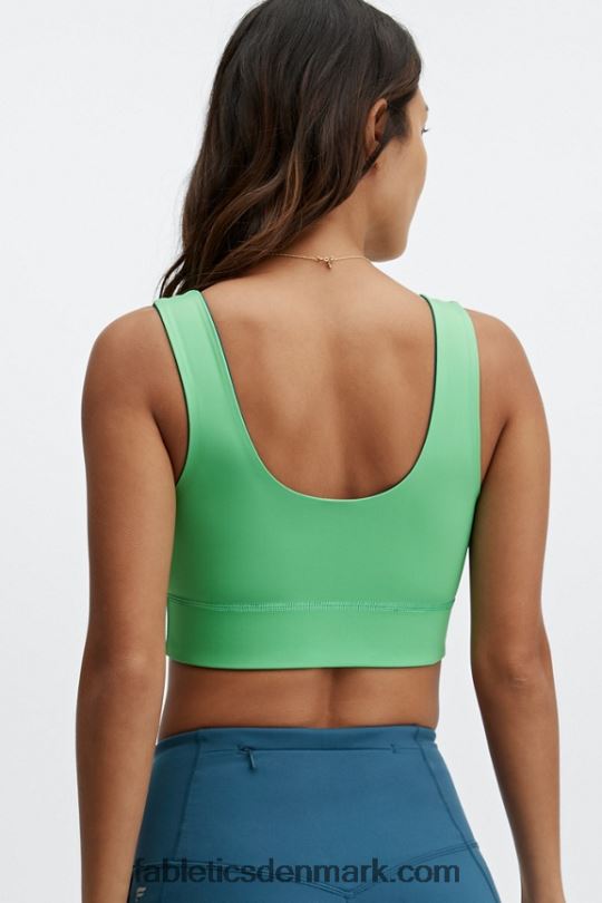 Fabletics Kvinder harlow vendbar sports-bh med medium slagkraft PNX2T1868 midnat krikand/forårsblad