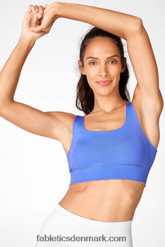 Fabletics Kvinder harlow vendbar sports-bh med medium slagkraft PNX2T1875 sorbet/baja