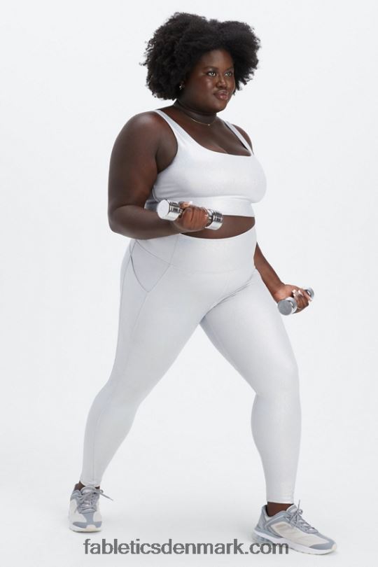 Fabletics Kvinder harlyn medium impact sports bh PNX2T1848 glitter hologram