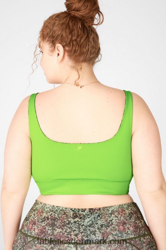Fabletics Kvinder harlyn vendbar bh PNX2T1907 jord/grøn citrus