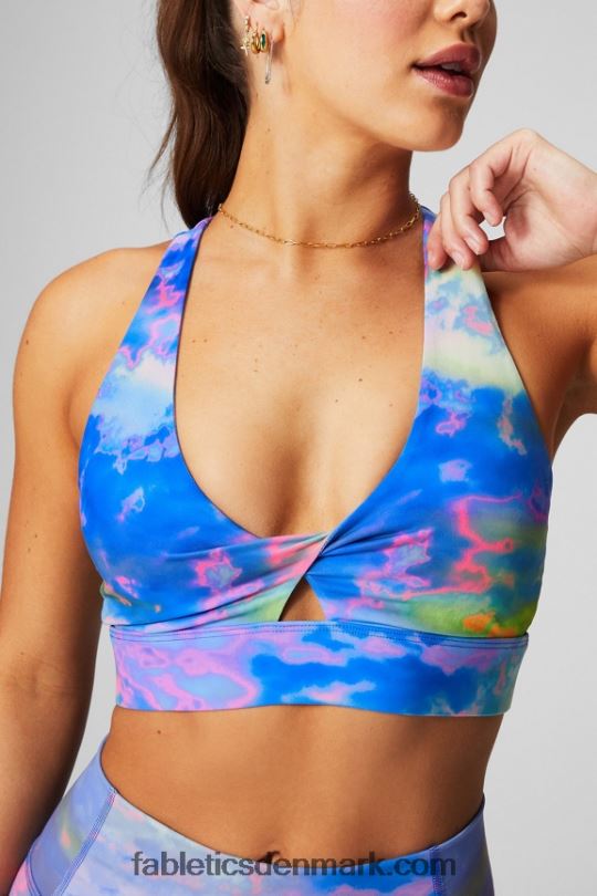Fabletics Kvinder oasis twist sports bh 104 PNX2T1696 swelter