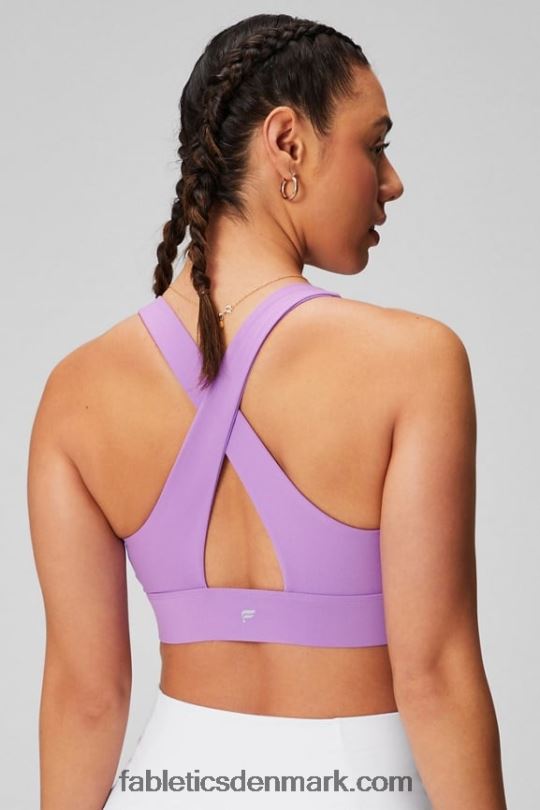 Fabletics Kvinder oasis twist sports bh 105 PNX2T1703 krystal hule