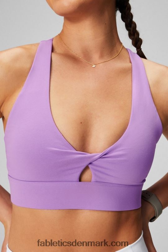 Fabletics Kvinder oasis twist sports bh 105 PNX2T1703 krystal hule
