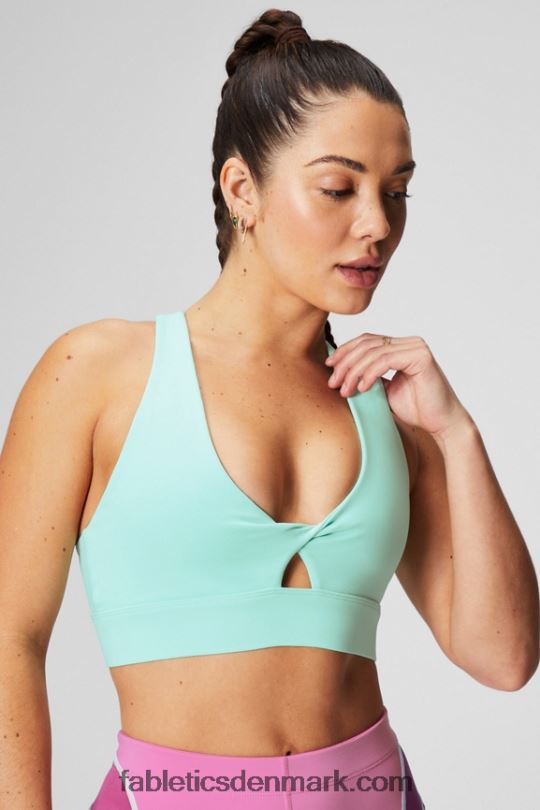 Fabletics Kvinder oasis twist sports bh 106 PNX2T1706 tåget bugt
