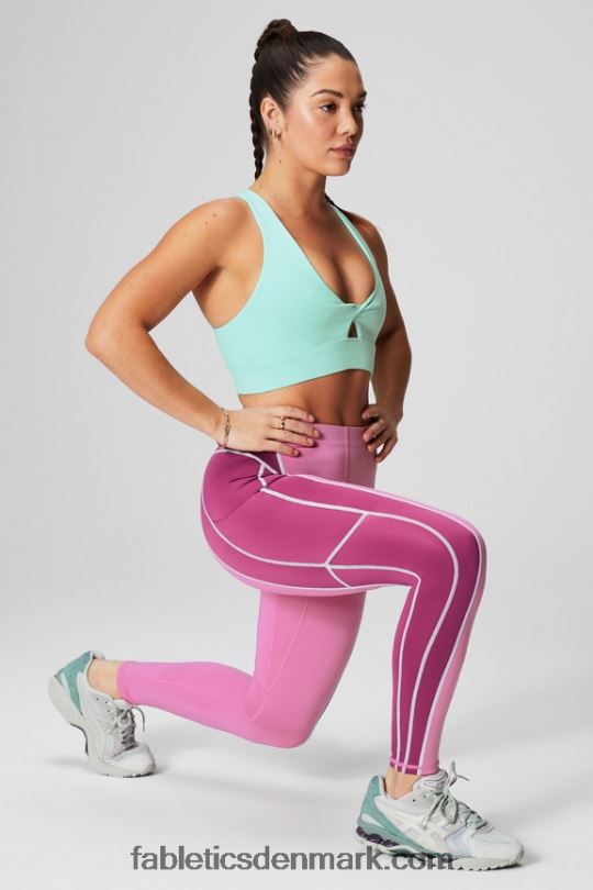 Fabletics Kvinder oasis twist sports bh 106 PNX2T1706 tåget bugt