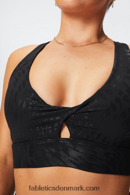 Fabletics Kvinder oasis twist sports bh 106 PNX2T1708 folie elskere og venner