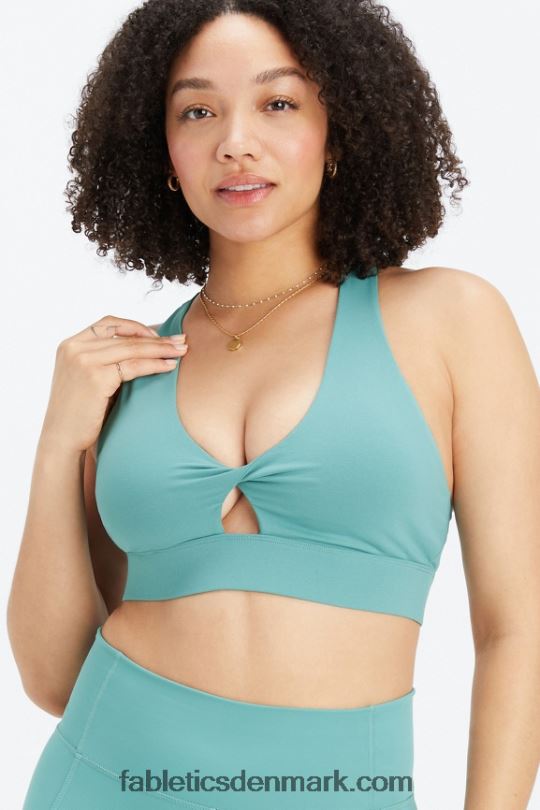 Fabletics Kvinder oasis twist sports bh 107 PNX2T1711 arktisk bølge