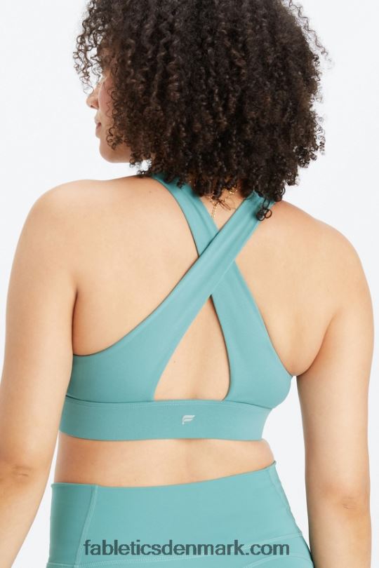 Fabletics Kvinder oasis twist sports bh 107 PNX2T1711 arktisk bølge