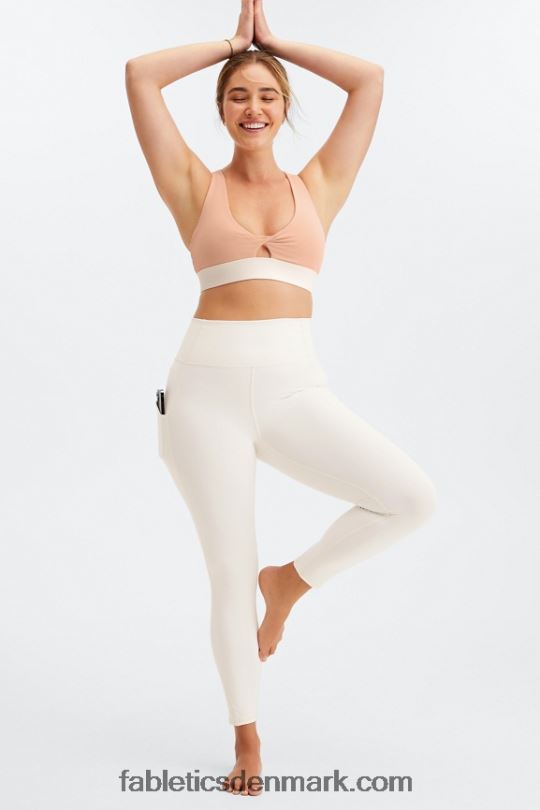 Fabletics Kvinder oasis twist sports bh 108 PNX2T1717 pink nuance/hejre