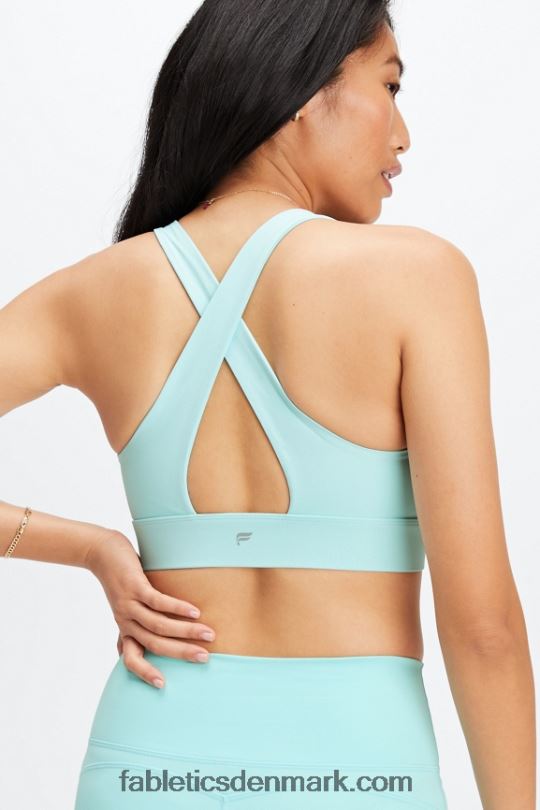 Fabletics Kvinder oasis twist sports bh 108 PNX2T1719 krystal bølge