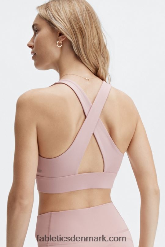 Fabletics Kvinder oasis twist sports bh 111 PNX2T1730 dæmpet lilla