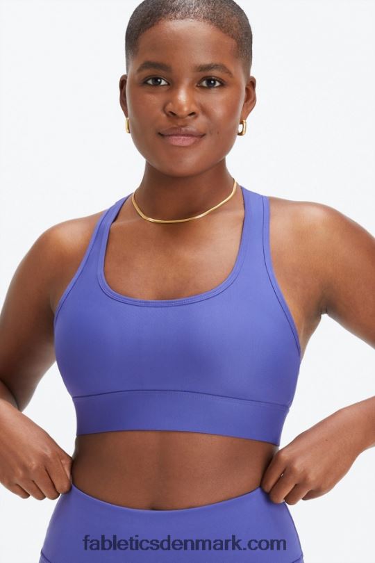 Fabletics Kvinder on-the-go medium impact sports bh 114 PNX2T1750 indigo