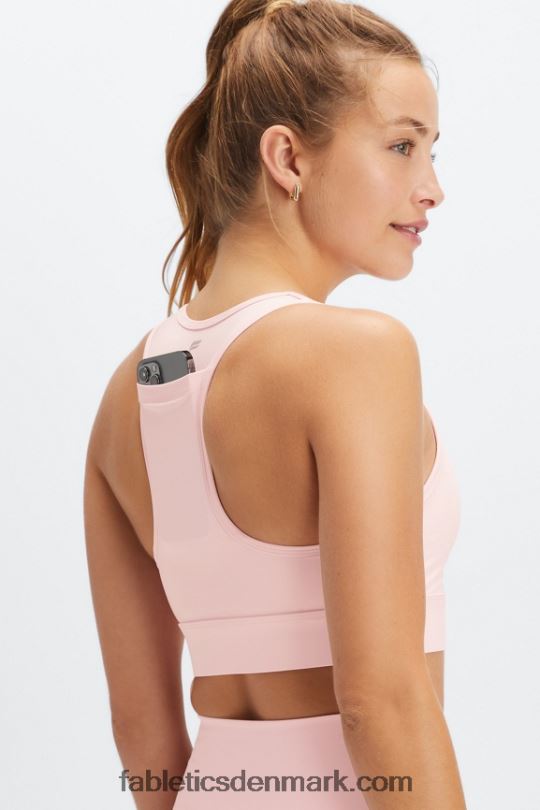 Fabletics Kvinder on-the-go medium impact sports bh 115 PNX2T1758 orkidé pink